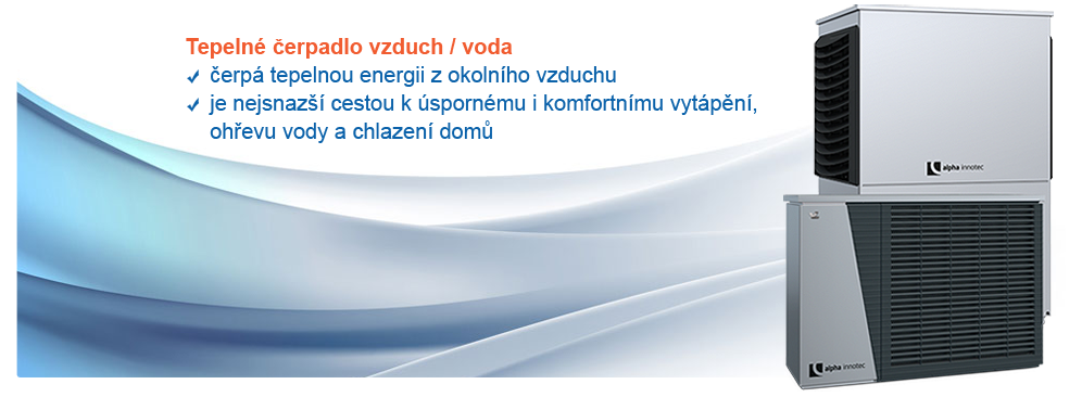 Tepelná čerpadla (vzduch/voda) banner